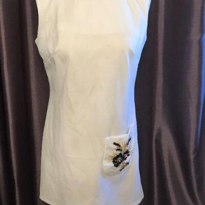 " Nehru "  jacket style dress / top 1960s