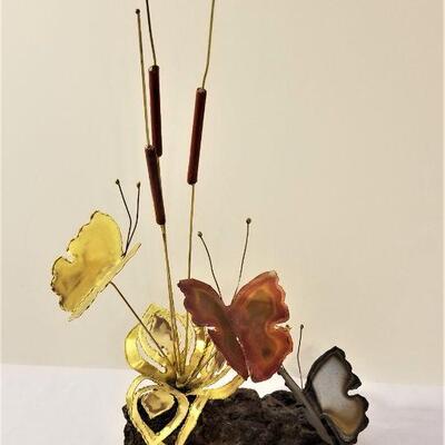 Lot #148  Mid Century Sculpture - Butterflies