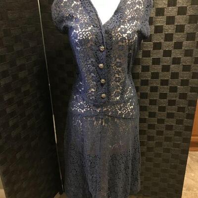 1930s Lace Dress