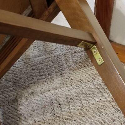 Lot #150  Mid Century Dining Set - 6 chairs