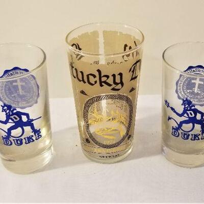 Lot #151  Vintage Drinking Glass Lot