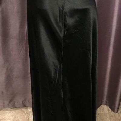 1940s Harlow  Satin Pencil Skirt