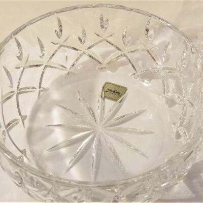 Lot #167  Gorham Crystal Bowl and Pressed Glass Pitcher