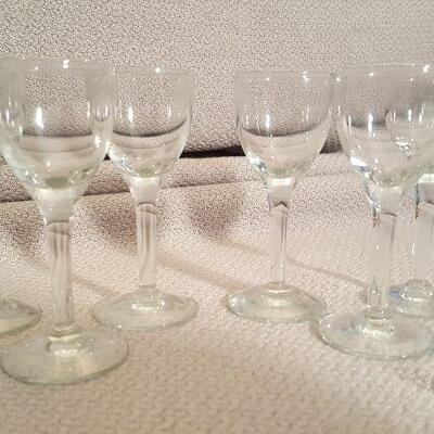 Set of 6 Cordial Glasses