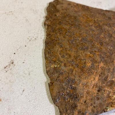 Lot# 170 s Old Antique Axe Head Pitted