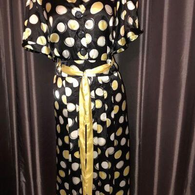 Rock A Billy Dress Polka Dots 