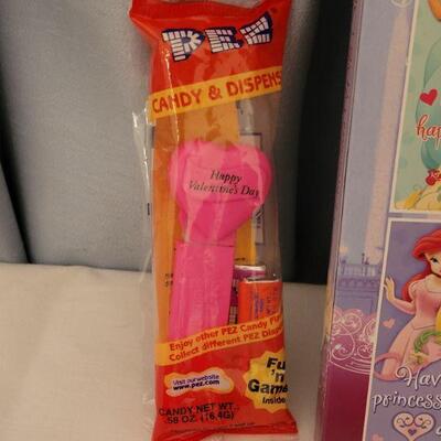 Lot 12: NEW Interactive Dogs, Valentine's Day Cards, Pen, Bracelets,  Recordable Keychain and Pez