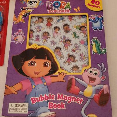 Lot 17: NEW Talking Bear, Dora the Explorer Valentine's Day Cards, Watch, Books and Mini Notebook Gifts