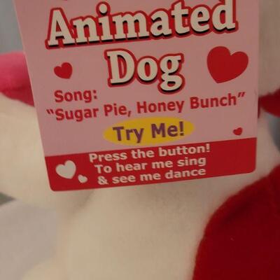 Lot 22: NEW Valentine's Day Animated Dog, Disney Gifts, Cards, and Pez