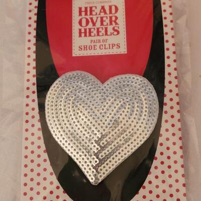 Lot 23: NEW Valentine's Bracelet, Shoe Clips, Gloss, Scarf and Plushie