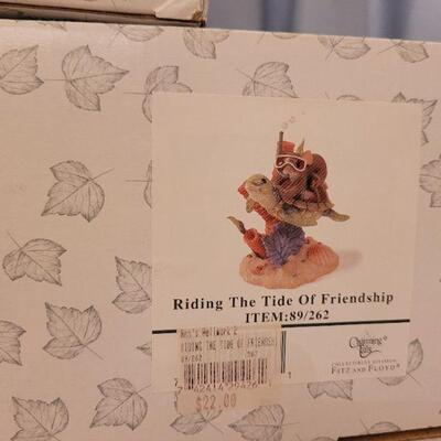 Lot 30: New Fitz and Floyd Charming Tails lot of (3)