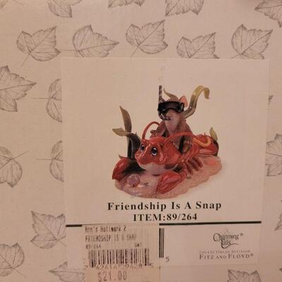 Lot 30: New Fitz and Floyd Charming Tails lot of (3)