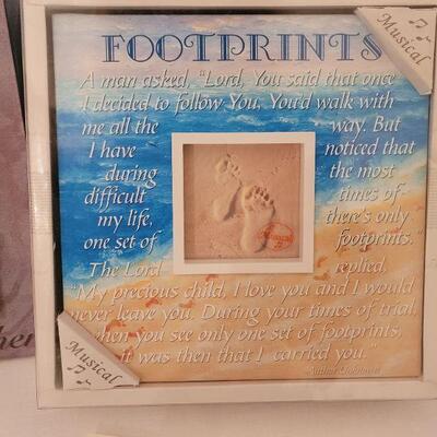 Lot 32: NEW Religious Pictures, Plastic Plaque & Air Freshener