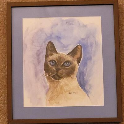 Lot 41: Original Watercolor by Sue Kroll