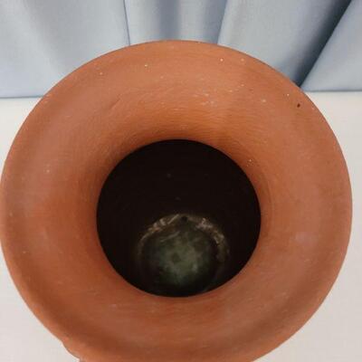 Lot 43: Signed Floral Vase