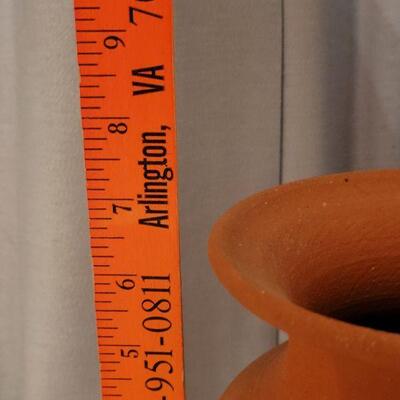 Lot 43: Signed Floral Vase