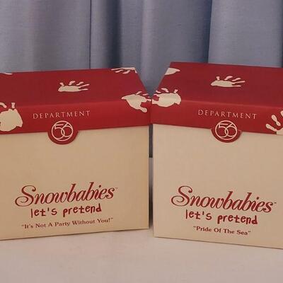 Lot 48: NEW Snowbabies Let's Pretend lot