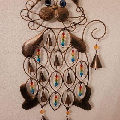 Lot 50: Kitty Wind Chimes