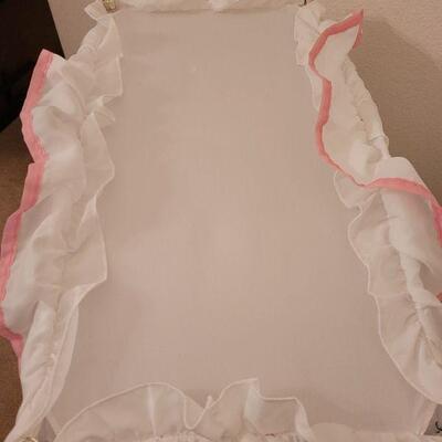 Lot 57: Baby Doll Canopy Bed 