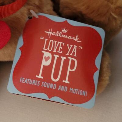 Lot 60:  New (2) Coffee Mugs and an Animated Pup