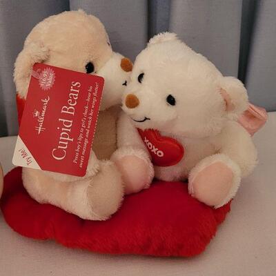 Lot 63: NEW Coffee Mugs and Animated Cupid Bears