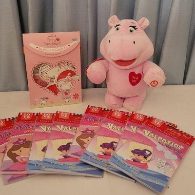 Lot 68: NEW Valentine's Day Cards, Activity Pad Gifts and an Animated Hippo