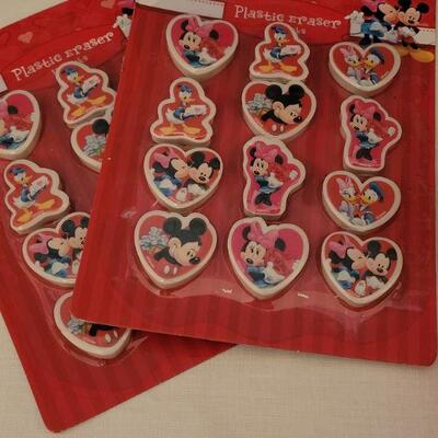 Lot 69:  NEW Valentine's Day Cards, Puzzles, Erasers, Sticker Pads and Window Gel