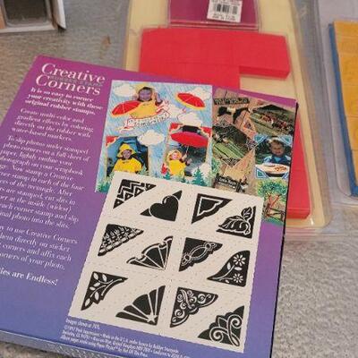 Lot 89: Assorted NEW Crafting Rubber Stamps & More 