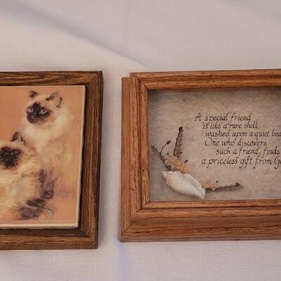 Lot 93: Pair of Vintage Wall Art Selections 