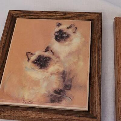 Lot 93: Pair of Vintage Wall Art Selections 