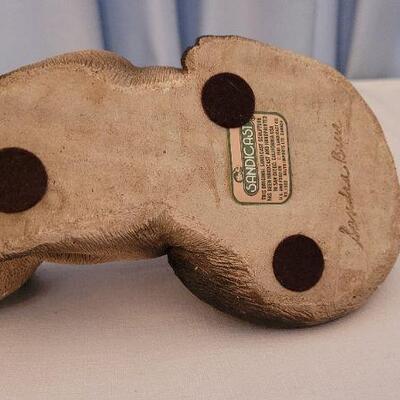 Lot 101: Vintage SANDICAST Signed Cat Sculpture 