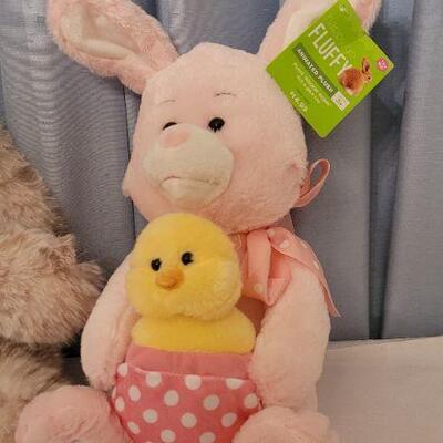 Lot 126: (2) New EASTER Stuffed Animals