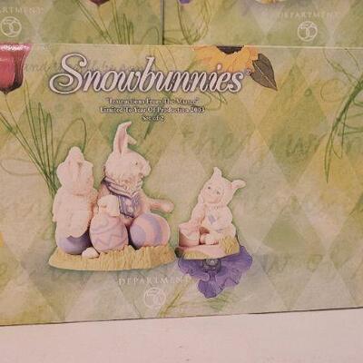 Lot 128: (3) New Dept. 56 SNOWBABIES Figures 