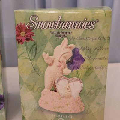 Lot 129: (2) New Dept. 56 SNOWBABIES Figures 