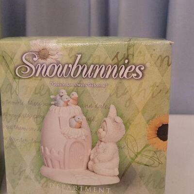 Lot 131: (2) New Dept. 56 SNOWBABIES Figures