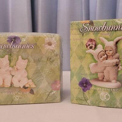 Lot 133: (2) New Dept. 56 SNOWBABIES Figures 