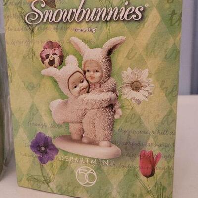 Lot 133: (2) New Dept. 56 SNOWBABIES Figures 