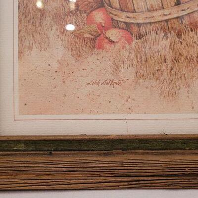 Lot 139: (2) Vintage Fine Art Framed Prints 