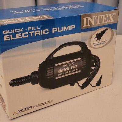 Lot 143: New INTEX Quick Fill Electric Pump