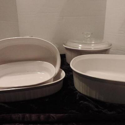 CORNING WARE BAKING DISHES' 