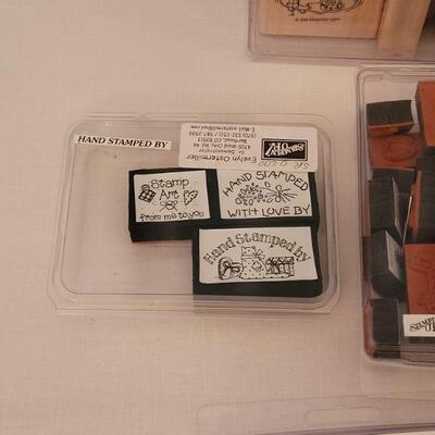 Lot 155: NEW Rubber Stamp Lot