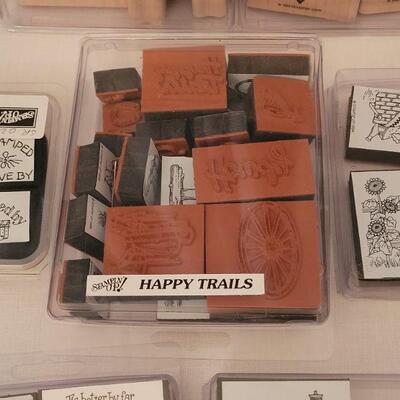 Lot 155: NEW Rubber Stamp Lot