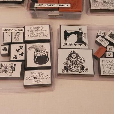 Lot 155: NEW Rubber Stamp Lot