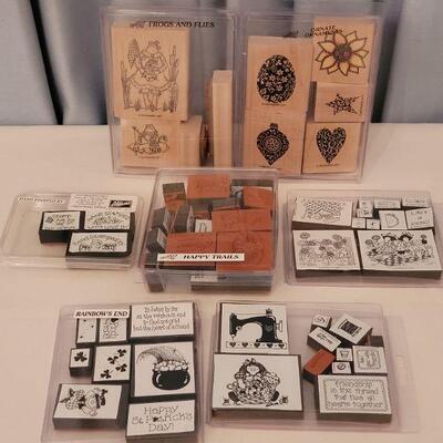 Lot 155: NEW Rubber Stamp Lot