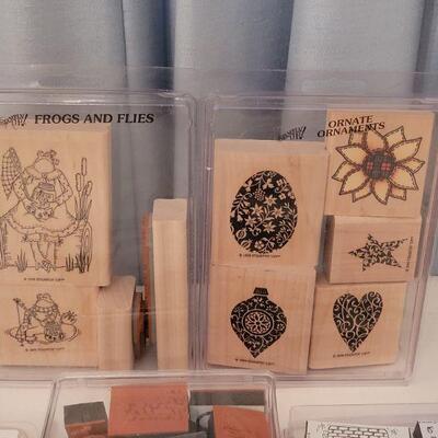 Lot 155: NEW Rubber Stamp Lot