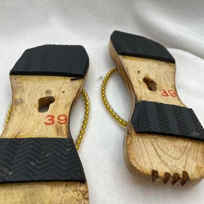 Lot #12 Wood sandals 