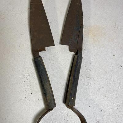 Lot# 175 Vintage Tool Lot Sheep Shear Stanley Hand Augers Snips Oil Spout steampunk industrial 