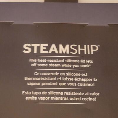 Lot 163: NEW Steamship Steam Top & Egg-a-Matic