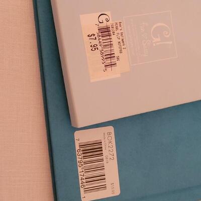 Lot 170: NEW Travel Cup, Book, Notepad, Dog Leash, Photo Clutch 