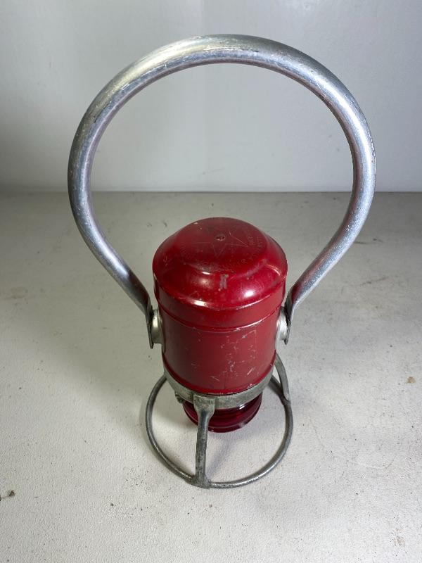 Lot 182 s Star Headlight Lantern Co. Railroad Signal Vintage
